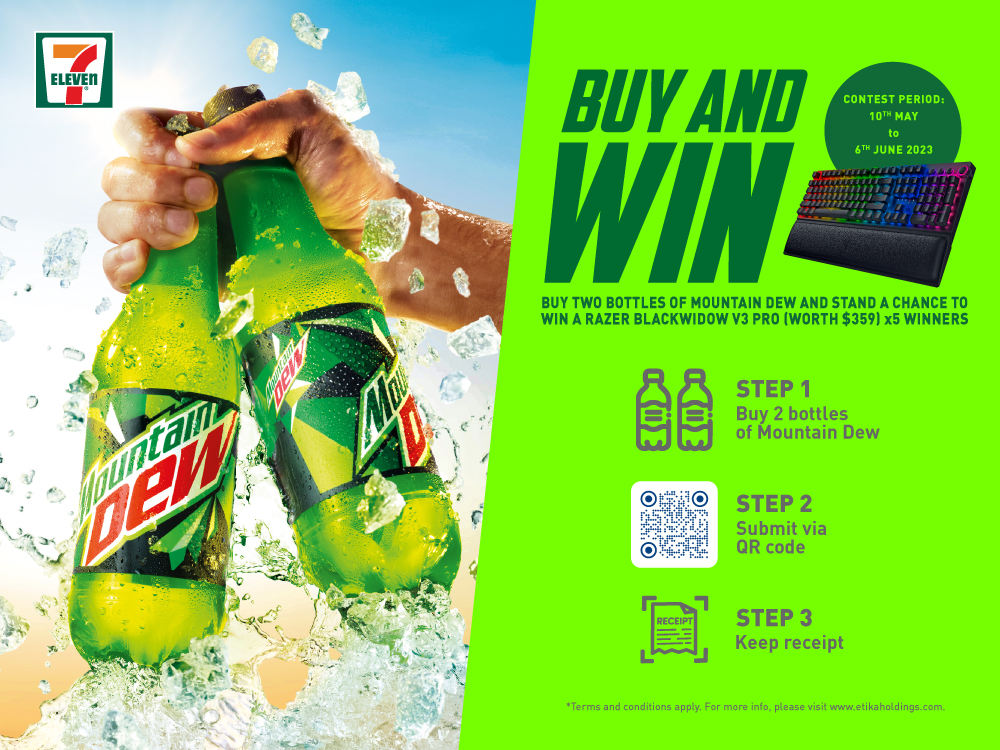 Mountain Dew x 7Eleven contest